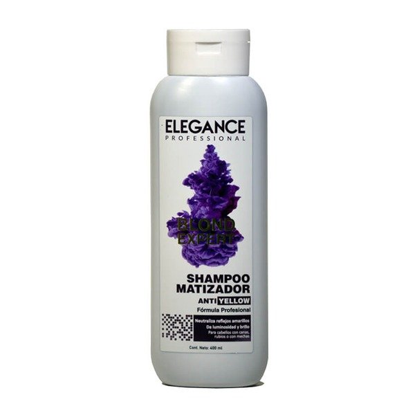 ELEGANCE SHAMPOO MATIZADOR BLOND EXPERT 400ML
