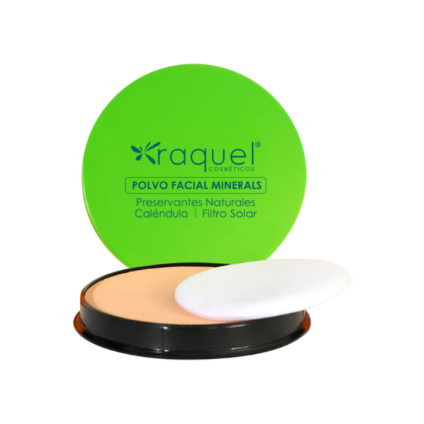 Raquel Minerals Polvo Facial Compacto Con Filtro Solar
