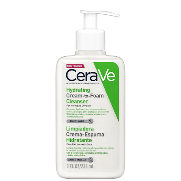 Cerave Limpiador Hidratante con Espuma 236ml