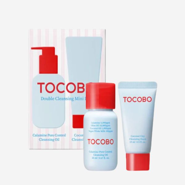 Tocobo Kit Doble Limpieza Mini 20ml / 15ml