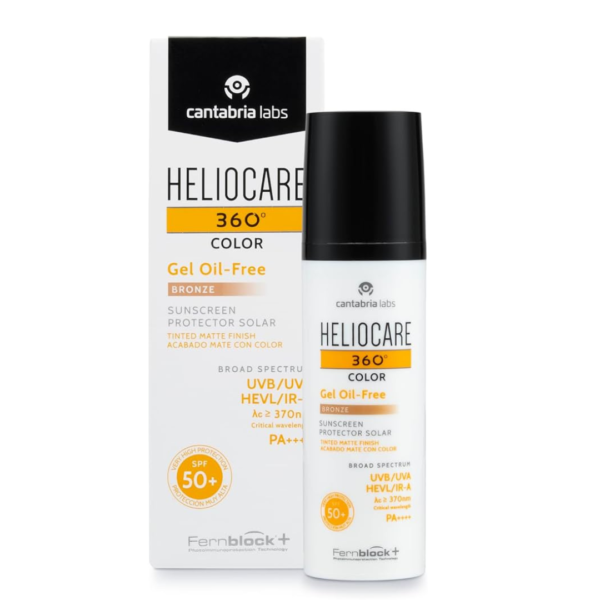 Heliocare 360 Gel-Oil Free SPF50+ Color 50ml