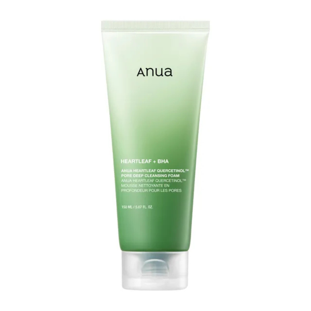 02-1-170 Anua Heartleaf Quercetinol Pore Deep Cleansing Foam 150ml - Imagen 1