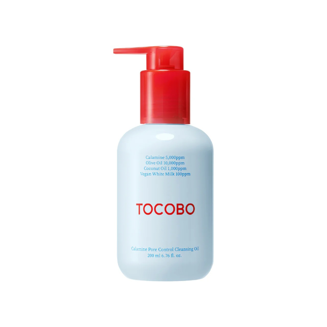 02-1-174 Tocobo Calamine Pore Control Cleansing Oil Aceite Limpiador 200ml - Imagen 1