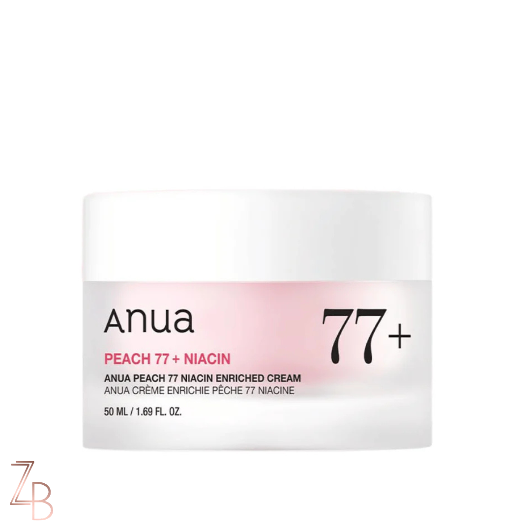 02-1-206 Anua Peach 77% Niacin Enriched Cream 50ml - Imagen 1