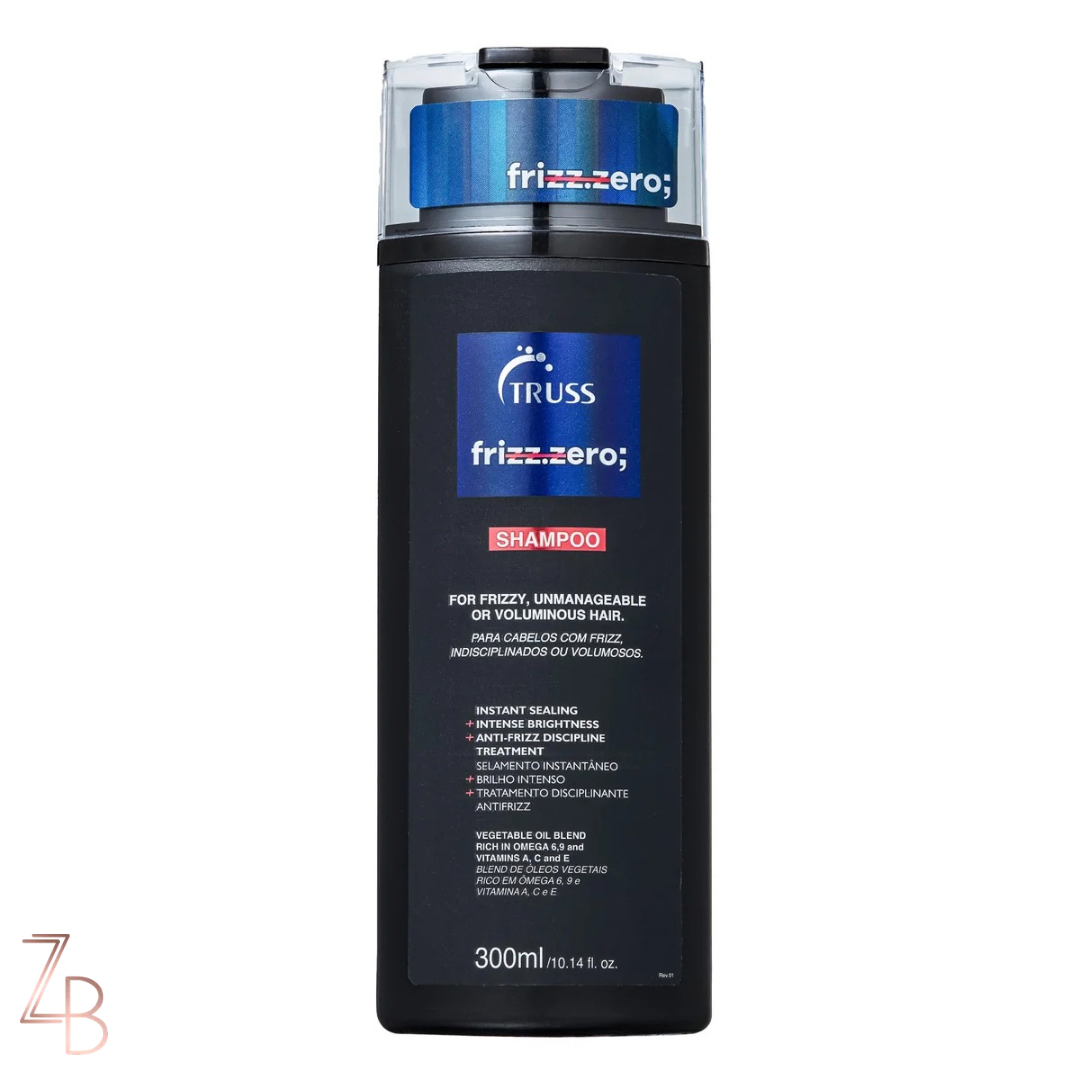 02-2-240 TRUSS Frizz Zero Shampoo 300ml - Imagen 1