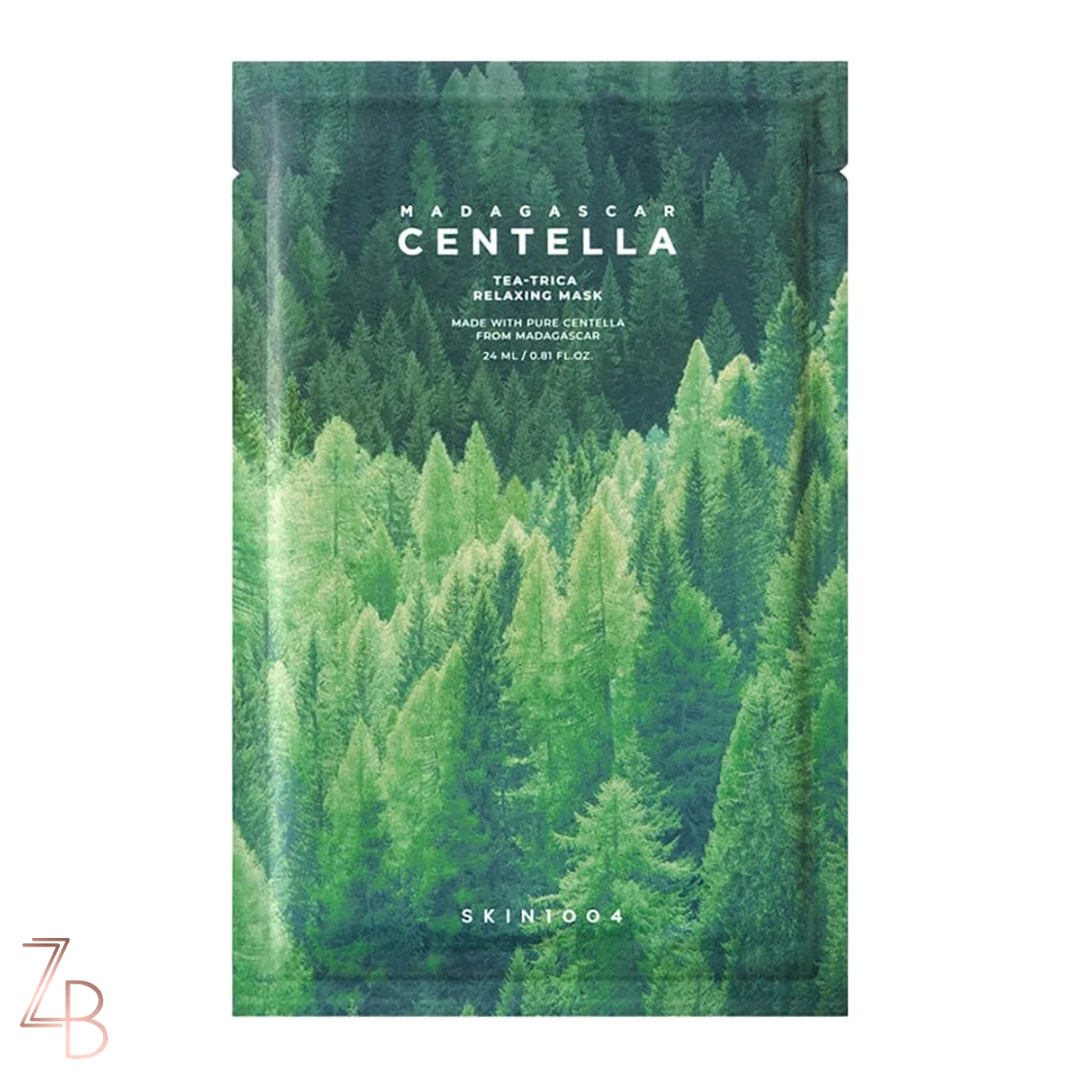 02-1-284 Skin1004 Madagascar Centella Tea-Trica Relaxing Mask - Imagen 1