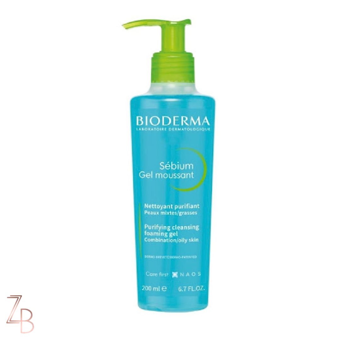 02-1-290 BIODERMA SEBIUM GEL MOUSSANT LIMPIEZA PIEL GRASA ACNÉICA - Imagen 1