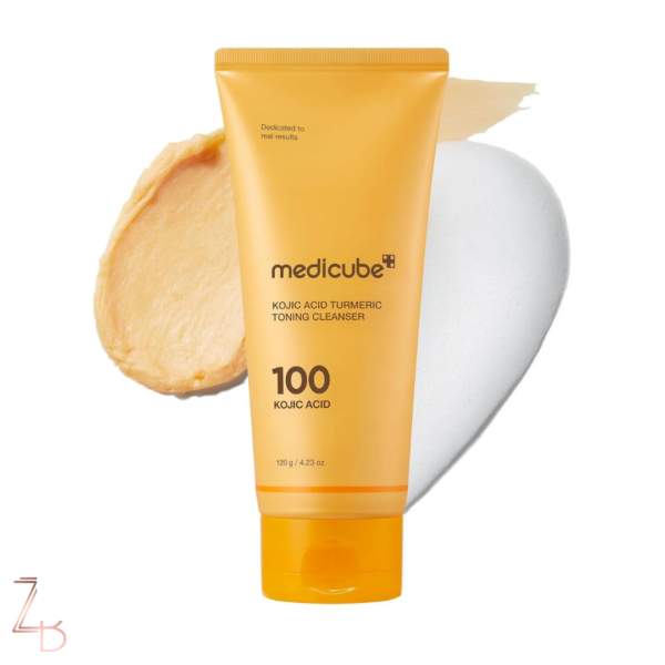 Medicube Kojic Acid Turmeric Toning Cleanser 120g