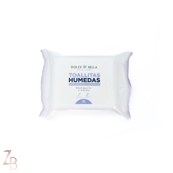 DOLCE BELLA toallitas húmedas desmaquillantes