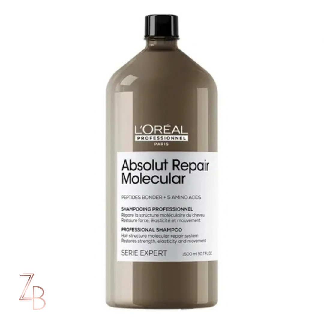 02-1-417 L’OREAL PROFESSIONAL shampoo Absolut Repair Molecular 1500ml - Imagen 1