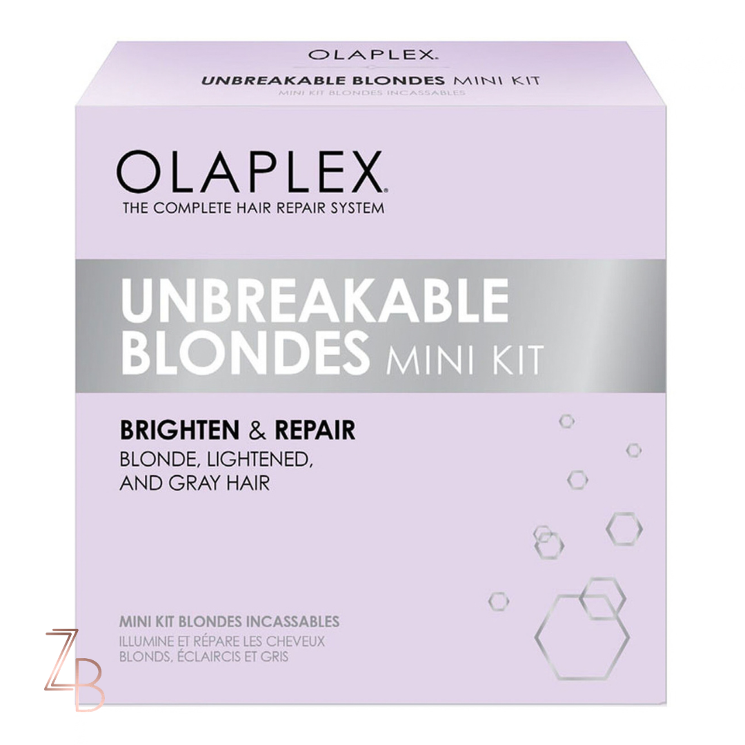 02-1-432 OLAPLEX Unbreakable Blondes Mini Kit - Imagen 1