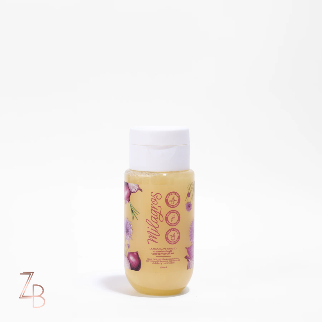 02-1-435 Milagros Crecimiento con Extracto de Cebolla y Péptidos Mini (100ml) - Imagen 1