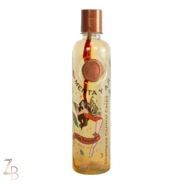 Origen botánico Shampoo Control Caspa con Menta y Aji 400ml