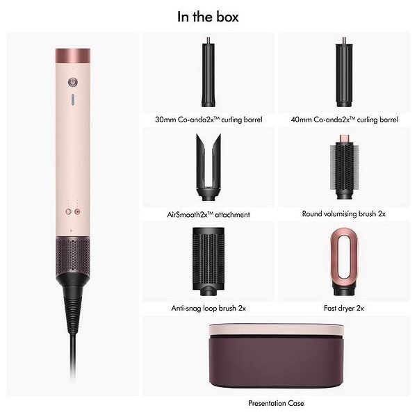 DYSON AIRWRAP Co-anda 2x™ en tono Ceramic Pink / Rose Gold